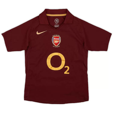 Camisa Arsenal Retrô 2005/2006 Vinho - Nike