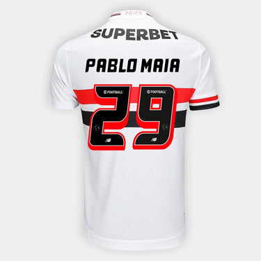 Camisa New Balance São Paulo 2025/26 I PABLO MAIA N° 29