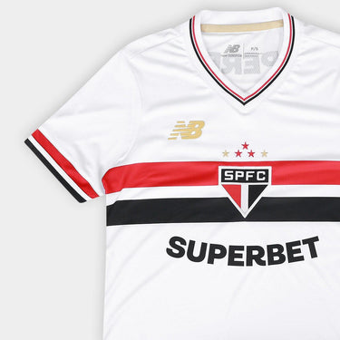 Camisa Feminina New Balance São Paulo 2025/26 I - [product_category] | FutCompany