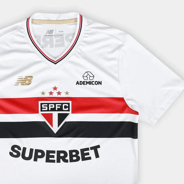 Camisa New Balance São Paulo 2025/26 I Jogador - [product_category] | FutCompany