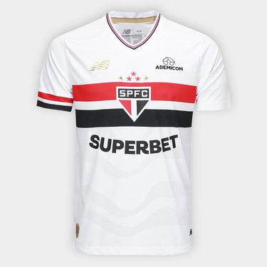 Camisa New Balance São Paulo 2025/26 I - [product_category] | FutCompany