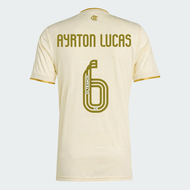 Camisa Adidas Flamengo 2025/26 III AYRTON LUCAS N° 6